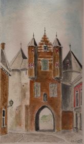 Gevangenpoort, aquarel.jpg