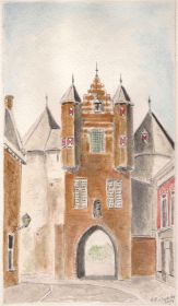 Gevangenpoort Bergen op Zoom, aquarel.jpg