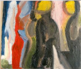 De ochtendwandeling, olieverf.jpg
